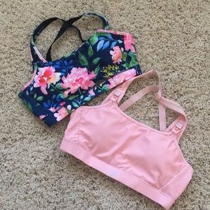 Nursing sports bra